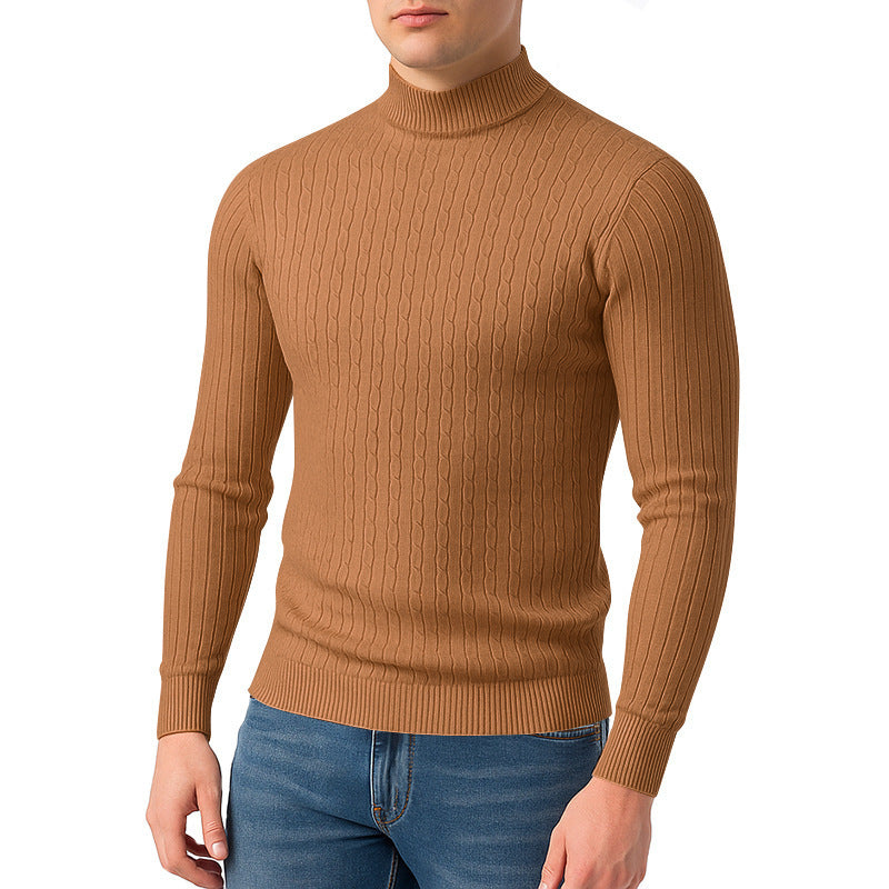 Men's turtleneck sweater made of high-quality knit Skorter
