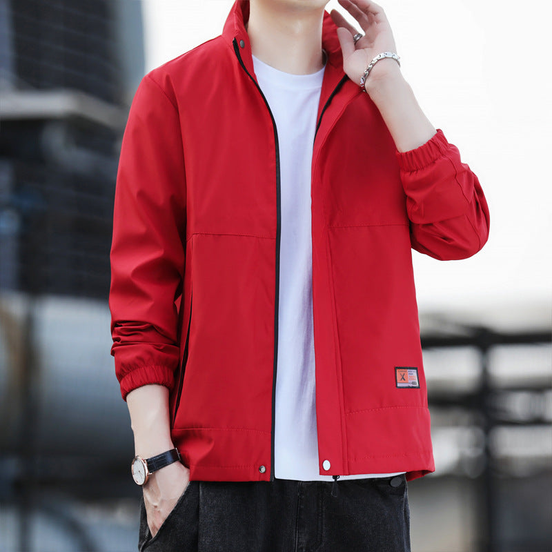 Men's windproof leisure jacket with breathable inserts and practical pockets Skorter