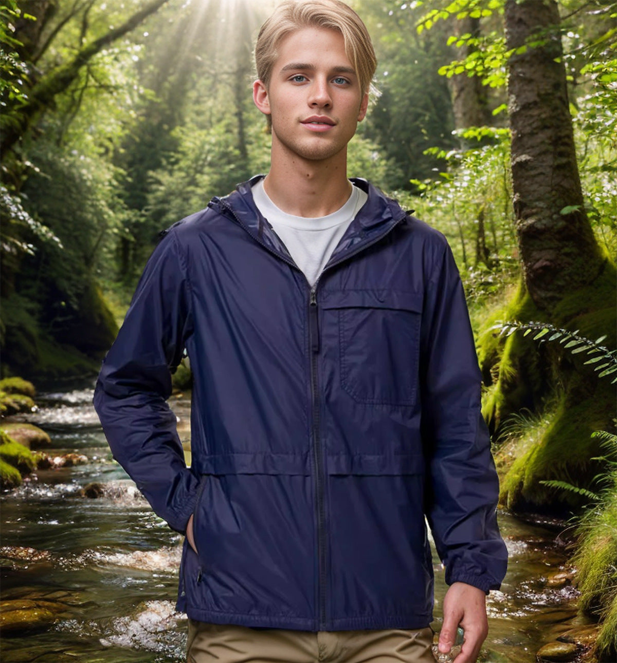Men's windproof outdoor jacket Skorter
