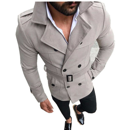 Men's stylish, tailored designer coat Skorter