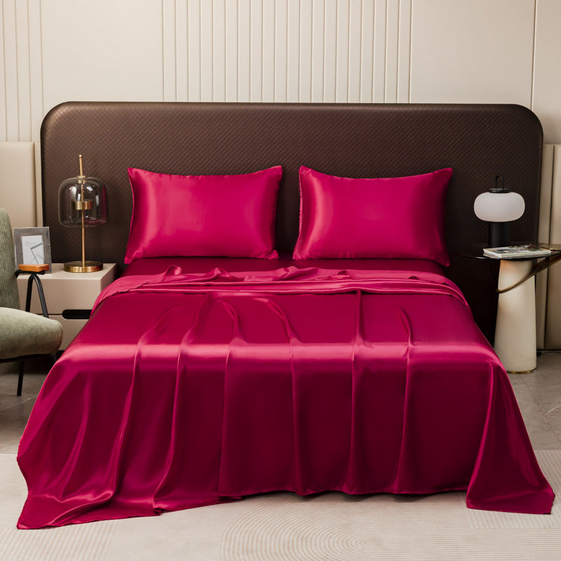 Skorter | Cooling Silky Satin Bed Sheet