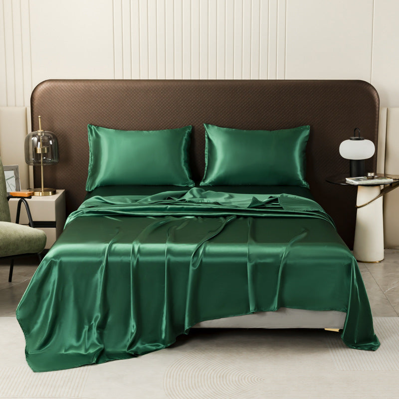 Skorter | Cooling Silky Satin Bed Sheet