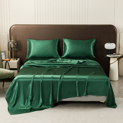 Skorter | Cooling Silky Satin Bed Sheet