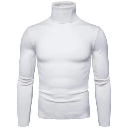 Men's turtleneck sweater made of high-quality cotton Skorter