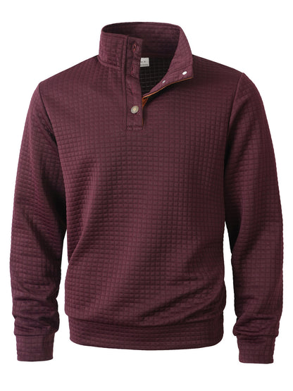 Men's stylish sweater with fashionable stand-up collar Skorter