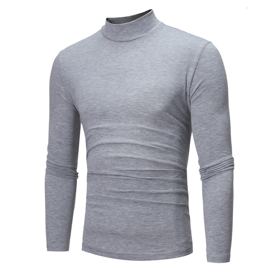 Men's turtleneck sweater made of soft jersey Skorter