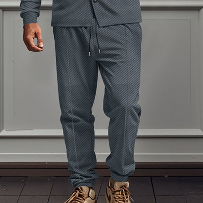 Märkesjoggingbyxor med elastisk midja och praktiska sidofickor Skorter