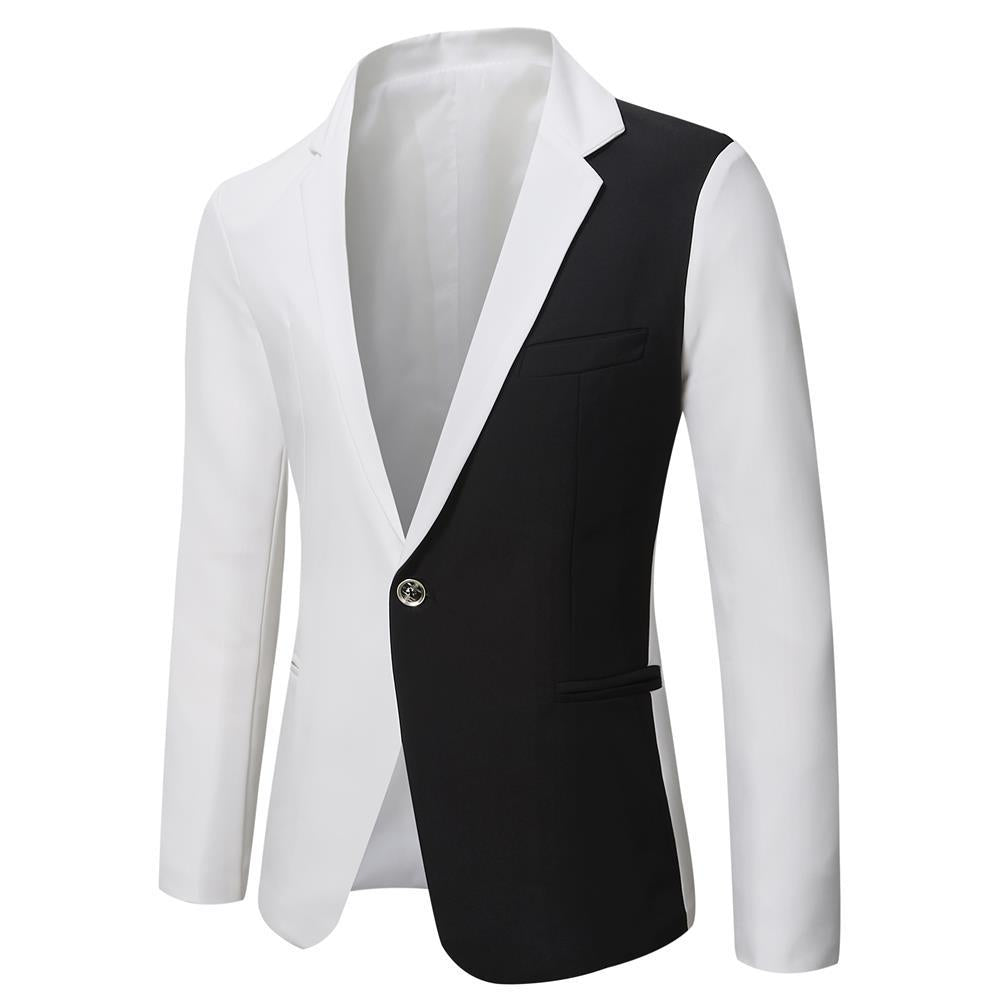 Men's Trendy Two-Piece Blazer Skorter