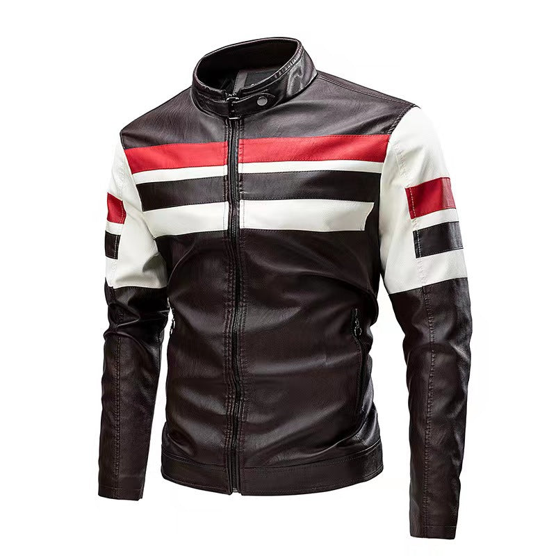 Men's Sporty Motorcycle Jacket Skorter