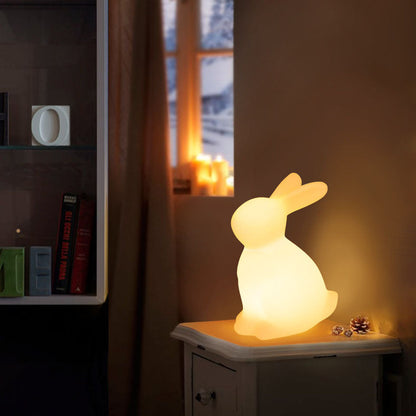 Skorter | Contemporary Creative Rabbit PE LED Table Lamp for the Bedroom