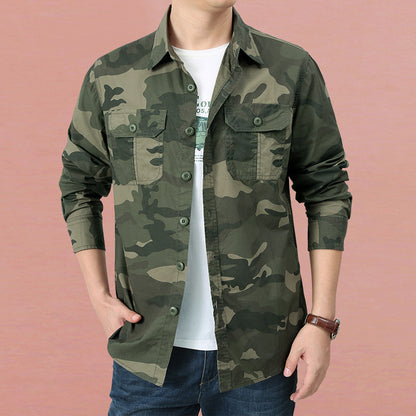 Kamouflageskjorta för herr Skorter