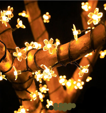 Skorter | Solar flower light chain for the garden