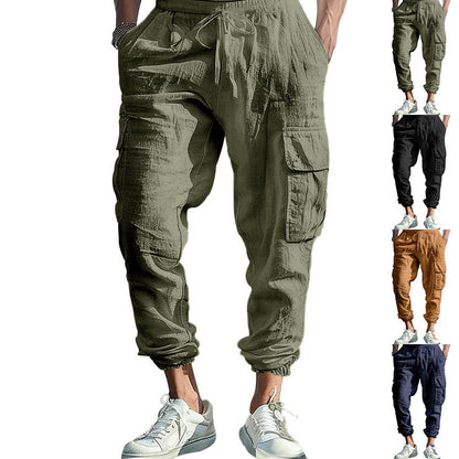 Men's Cargo Jogging Pants with Practical Pockets Skorter