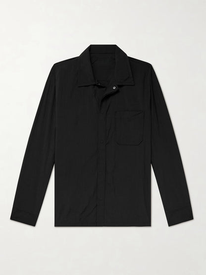 Men's versatile shirt blouse with patch pocket and stylish collar Skorter