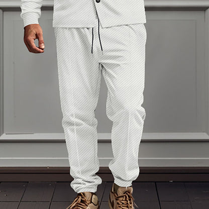 Märkesjoggingbyxor med elastisk midja och praktiska sidofickor Skorter