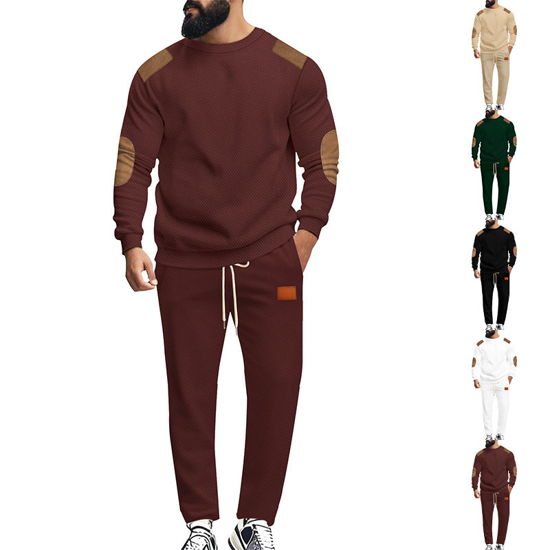 Men's stylish tracksuit set with elastic waistband and practical pockets Skorter