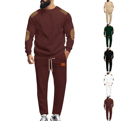 Men's stylish tracksuit set with elastic waistband and practical pockets Skorter
