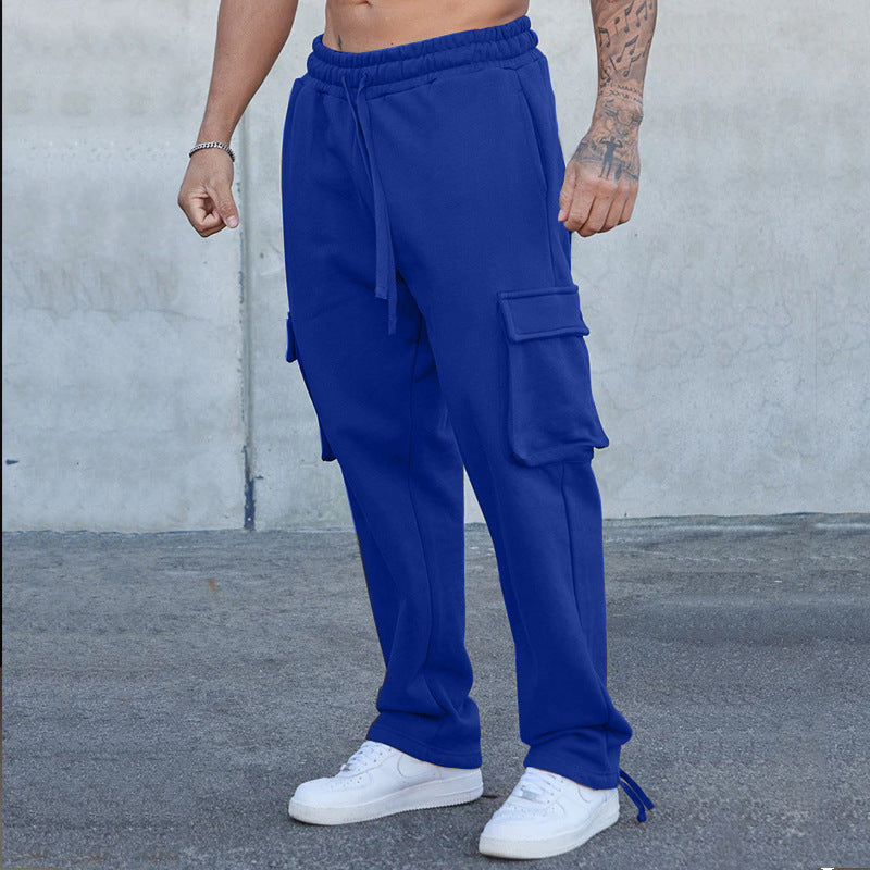 Men's cargo joggers with adjustable waistband and practical side pockets Skorter