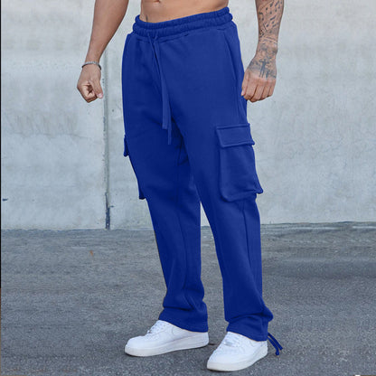 Men's cargo joggers with adjustable waistband and practical side pockets Skorter