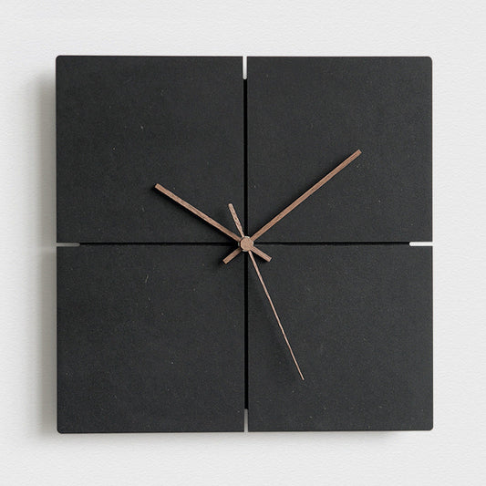 Skorter | Minimalistisk modern tyst väggklocka för vardagsrum