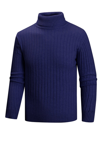 Men's Turtleneck Sweater made of high-quality fine knit Skorter