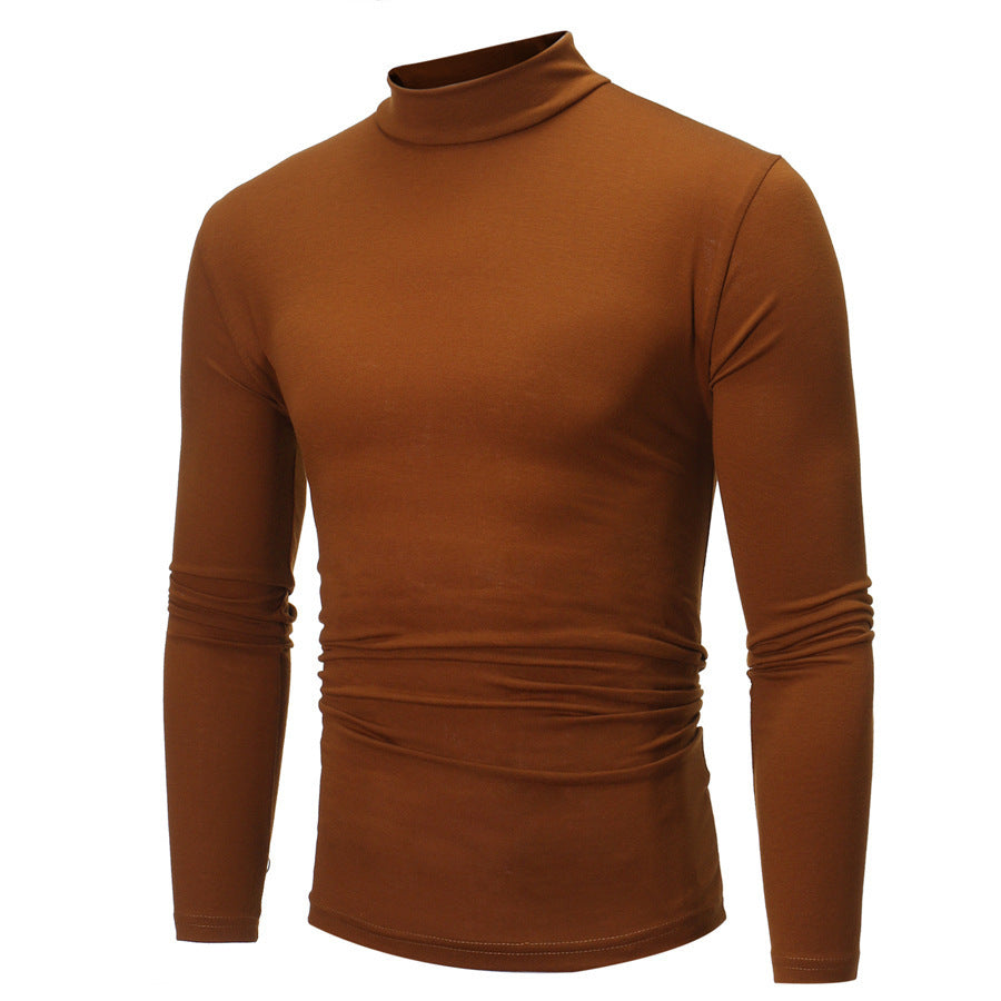 Men's turtleneck sweater made of soft jersey Skorter