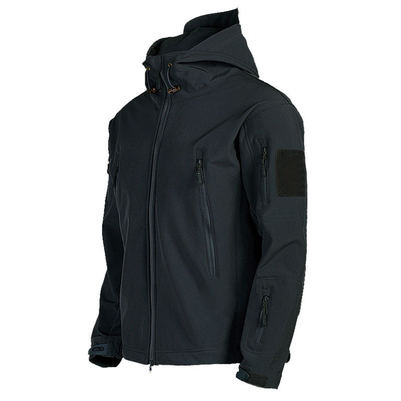 Men's weatherproof functional jacket with multifunctional pockets Skorter