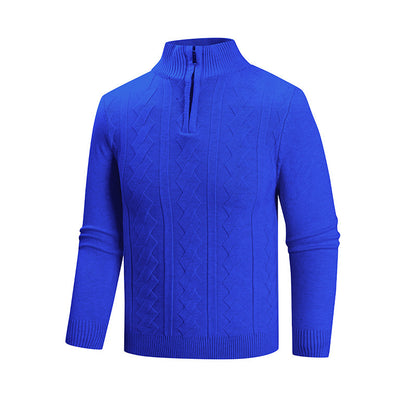 Men's sweater with high collar Skorter