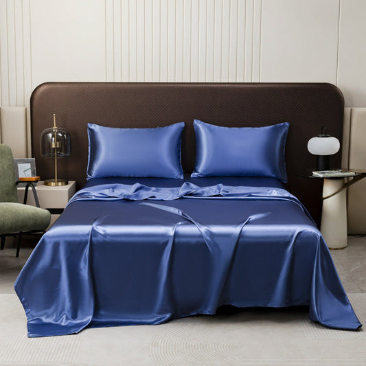 Skorter | Cooling Silky Satin Bed Sheet