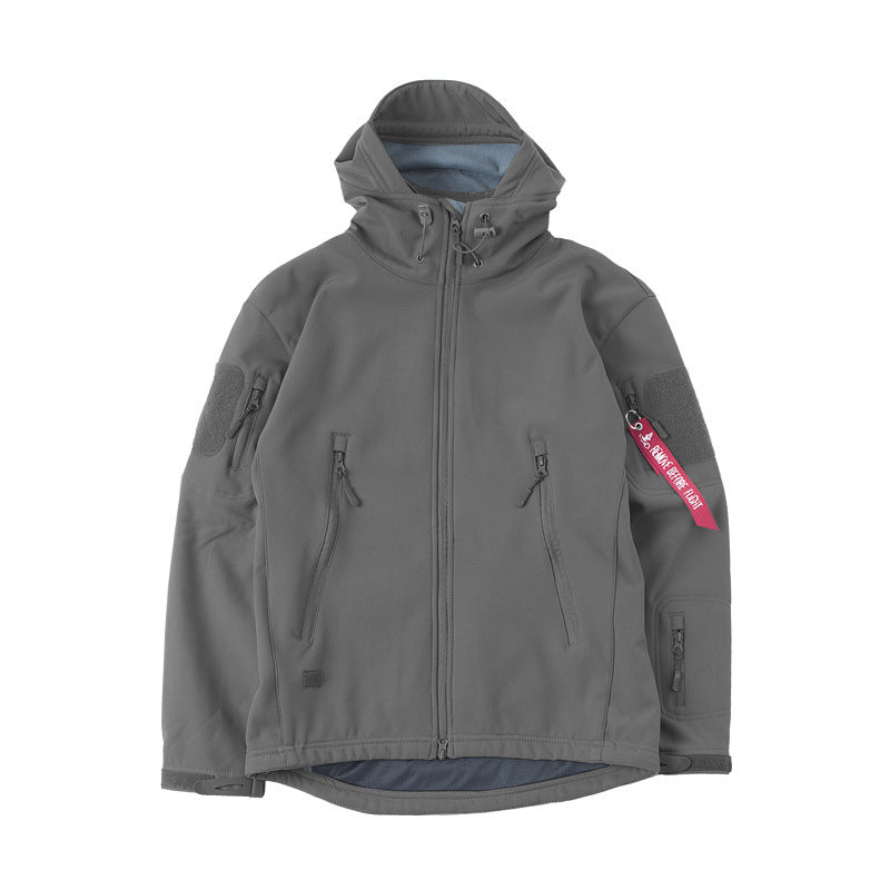 Men's tactical jacket with versatile zippered pockets and breathable material Skorter