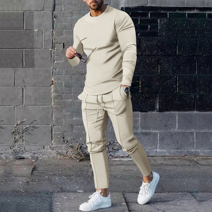 Men's sporty sweatshirt and jogger set Skorter