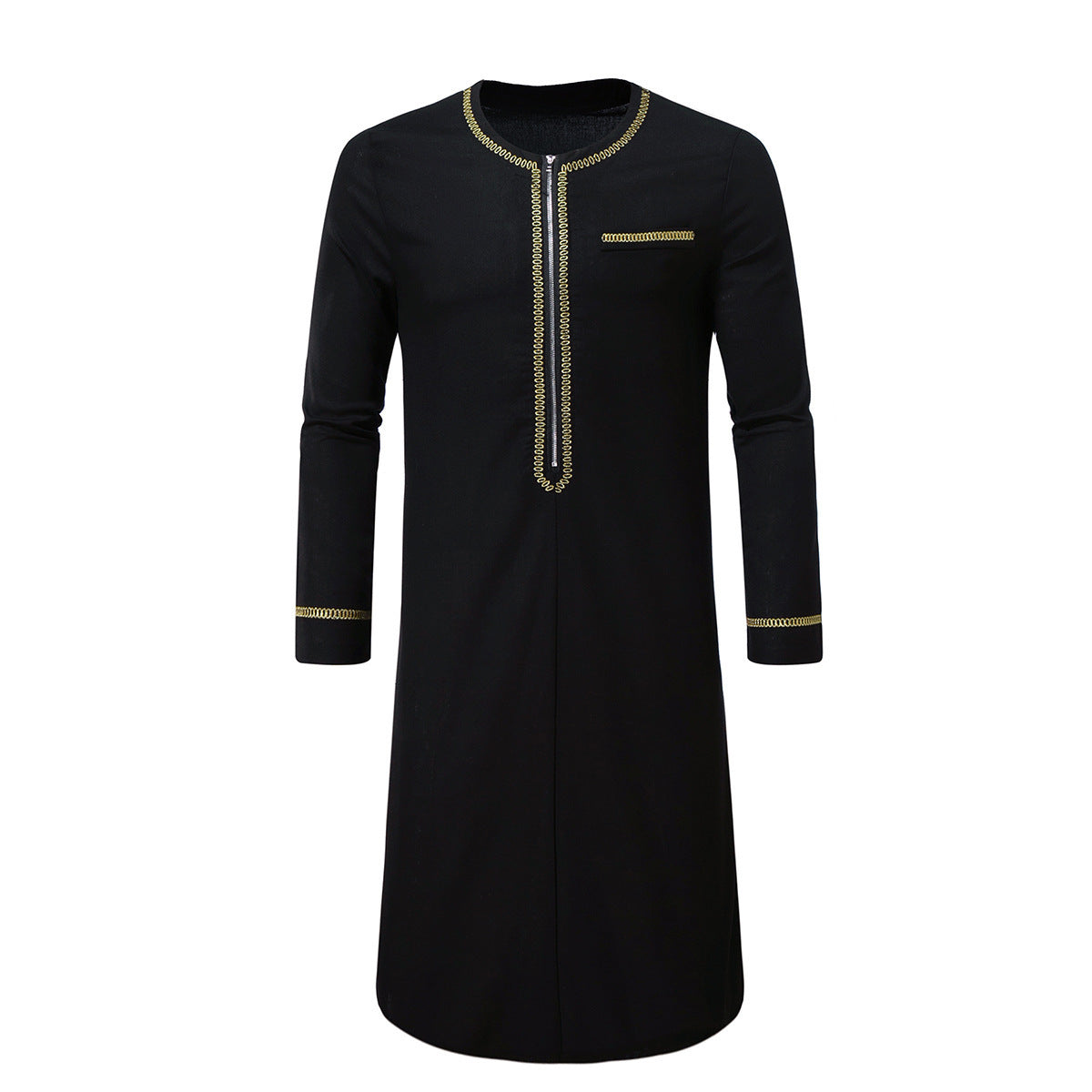 Men's Elegant Kurta with Fine Embroidery Skorter