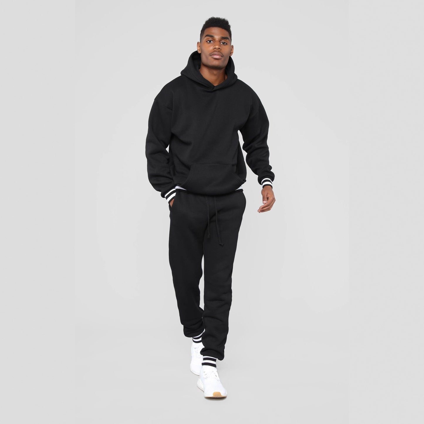 Men's sporty sweatshirt with comfortable joggers in urban style Skorter
