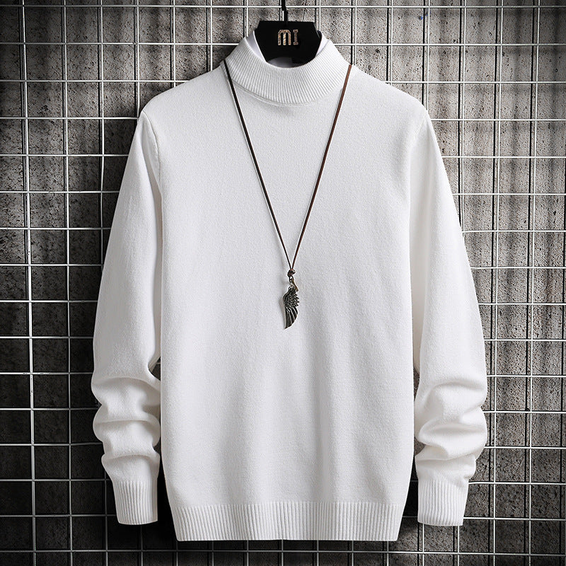 Men's turtleneck sweater made of soft knit quality Skorter