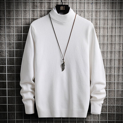 Men's turtleneck sweater made of soft knit quality Skorter