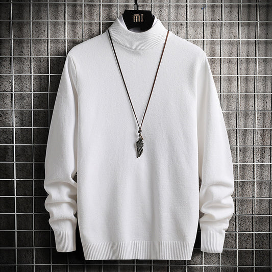 Men's turtleneck sweater made of soft knit quality Skorter
