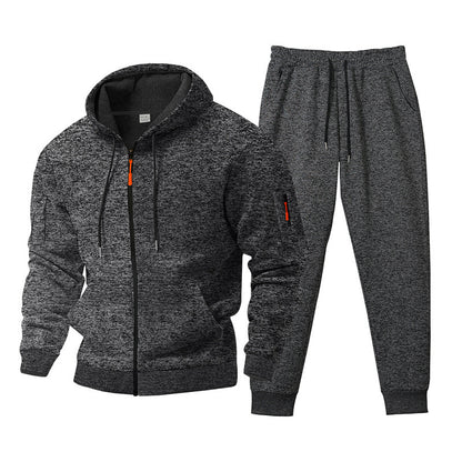 Men's stylish tracksuit set with hoodie and jogging pants Skorter