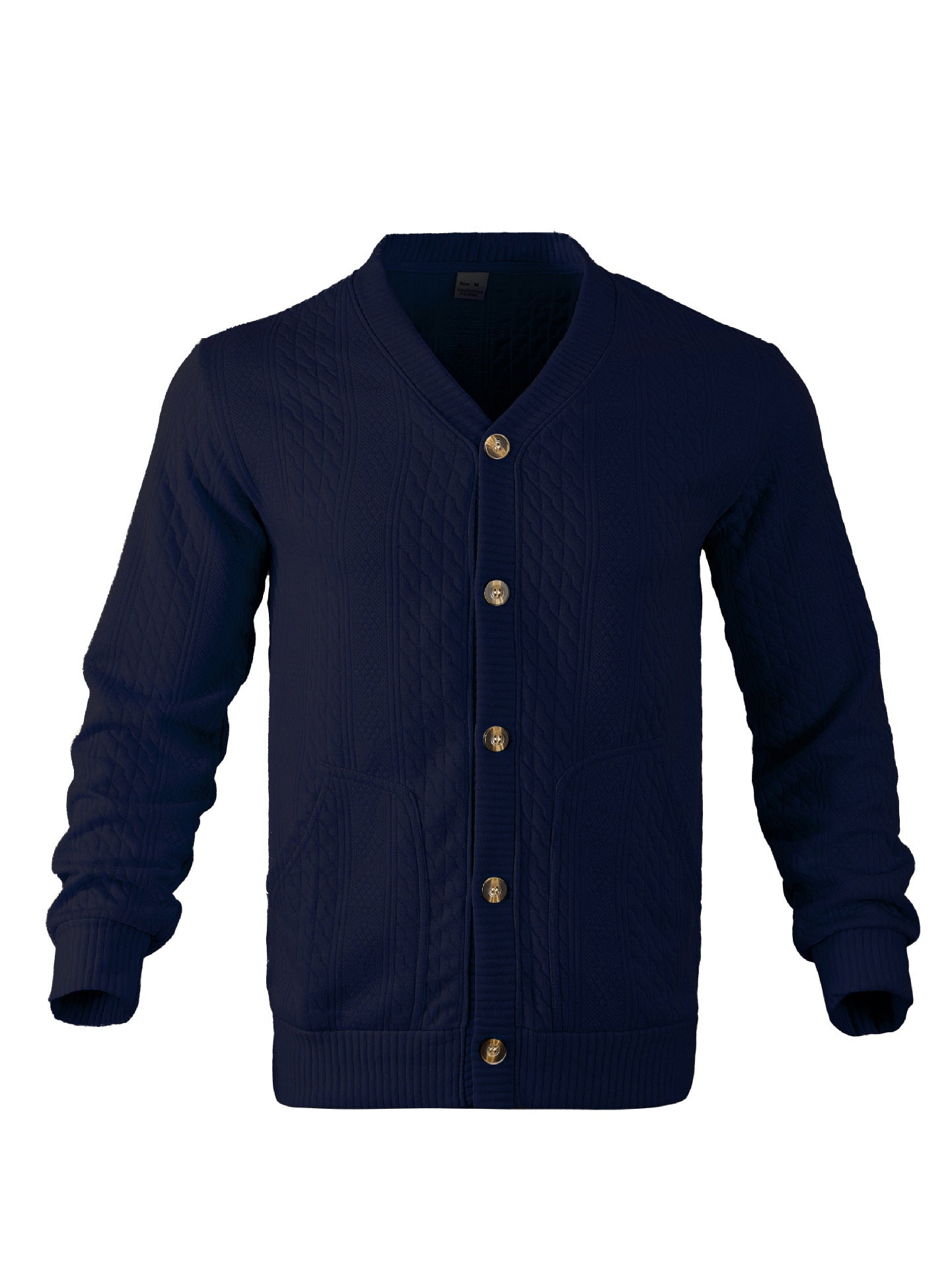 Men's cardigan with modern details and practical pockets Skorter