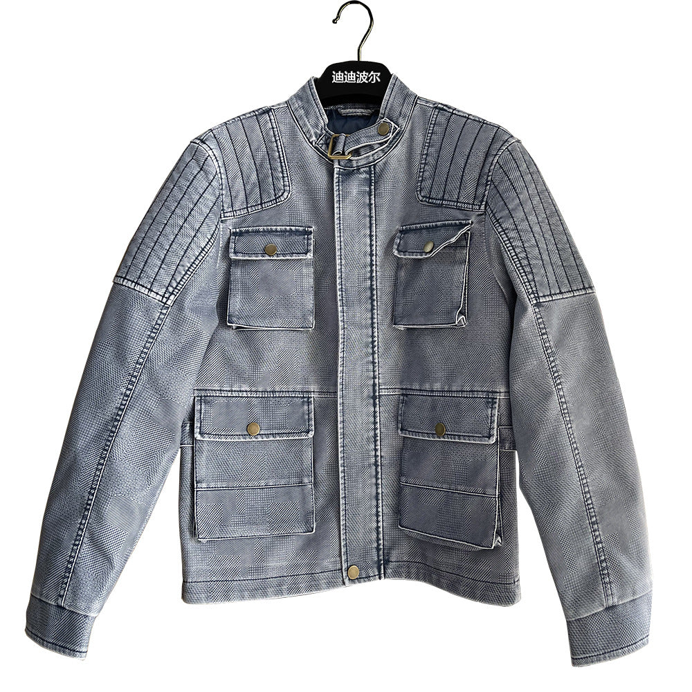 Men's versatile utility jacket with practical pockets Skorter