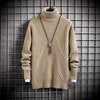 Men's turtleneck sweater with ribbed texture Skorter