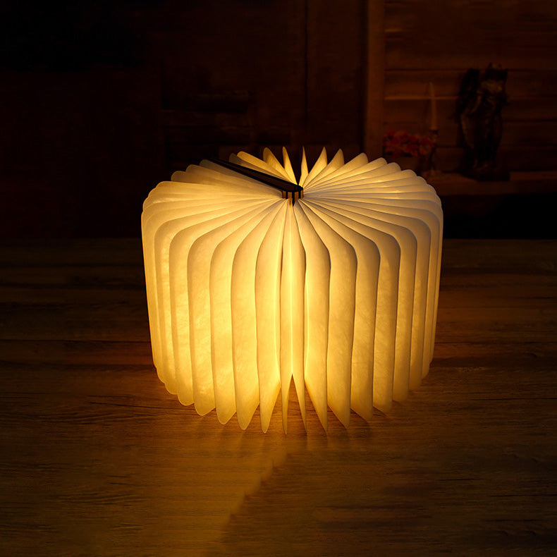Skorter | 📖 Wooden Book Lamp - For Desk Study Gift Decoration Light