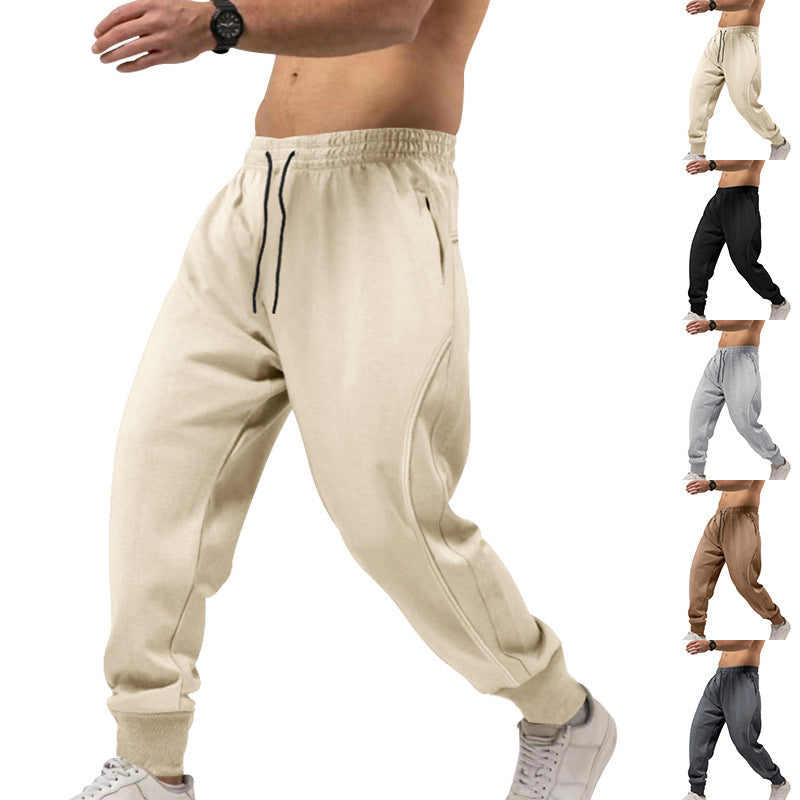 Men's sporty sweatpants with ergonomic cut and practical pockets Skorter