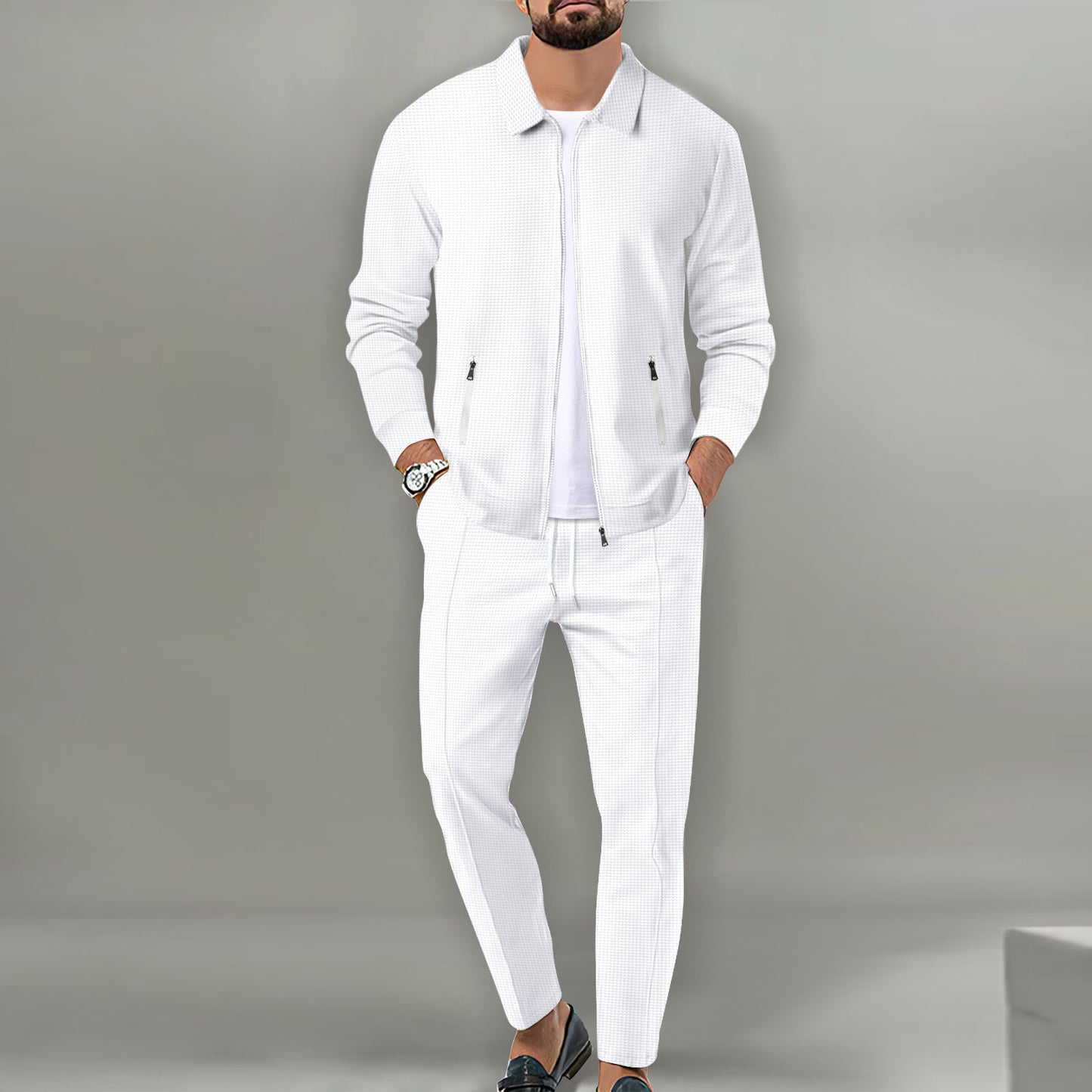 Men's sporty outfit with modern cut and breathable material Skorter