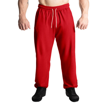 Men's sporty jogging pants with adjustable waistband and side pockets Skorter
