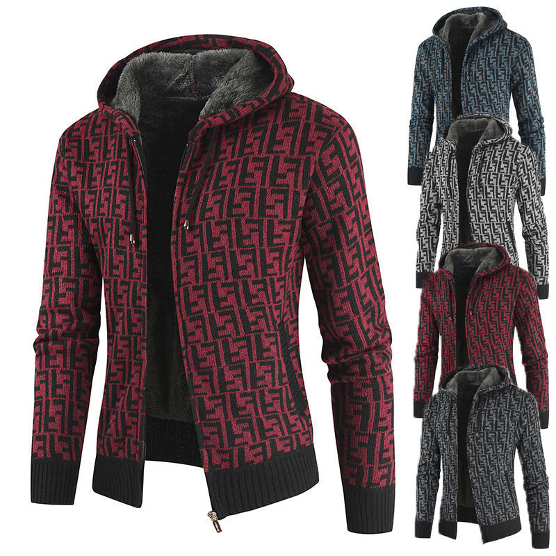 Men's Warm Padded Hooded Jacket Skorter