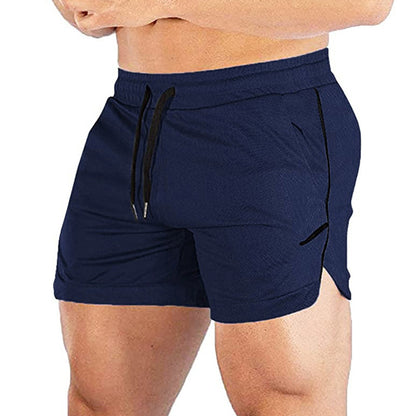 Men's Breathable Sports Shorts In Modern Design Skorter