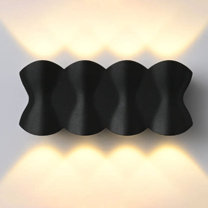 Skorter | Modern minimalist waterproof LED wall lamp in aluminum