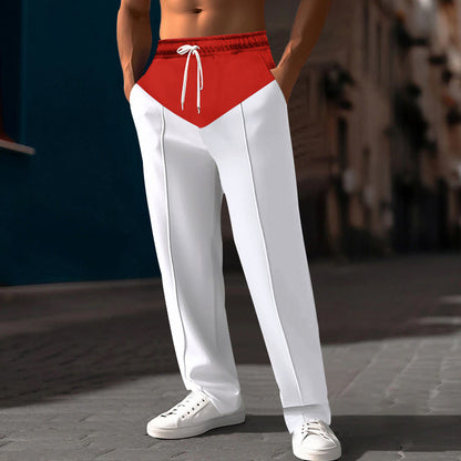 Men's stylish sweatpants with innovative cut and side pockets Skorter