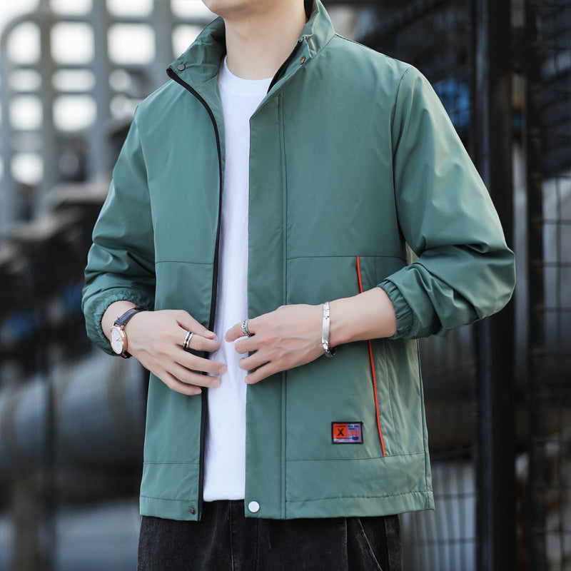 Men's windproof leisure jacket with breathable inserts and practical pockets Skorter