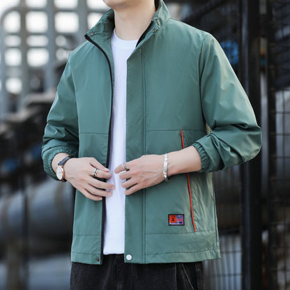 Men's windproof leisure jacket with breathable inserts and practical pockets Skorter